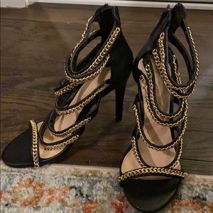 Wild Diva Lounge Black Heels